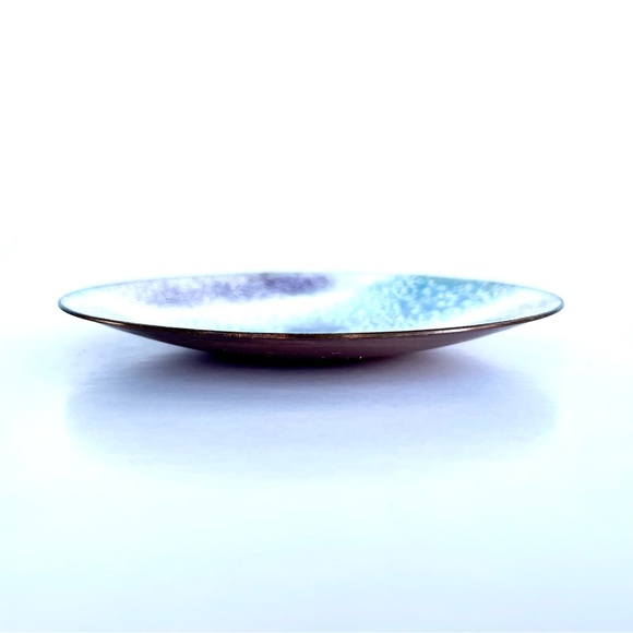 Vintage Enamelled Copper Trinket Dish - Picture 6 of 15